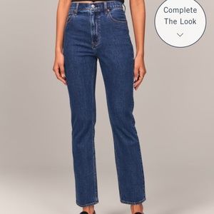 Abercrombie and Fitch Ankle Straight Jean